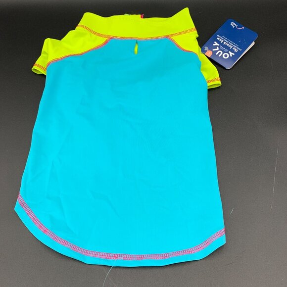 Youly Rash Guard Cooling Dog Pet The Beach Bum L 17-19 Inches Blue UPF 25+ - Picture 5 of 5
